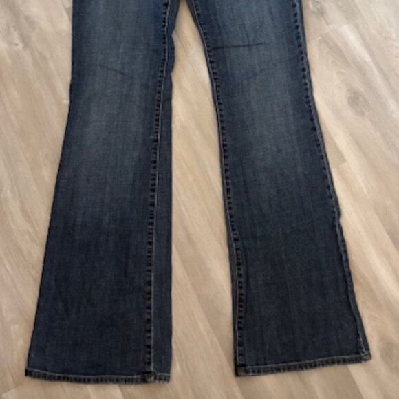 Vintage Y2K Gap Curvy Low Rise Bootcut Jeans - size 8L - Picture 5 of 6